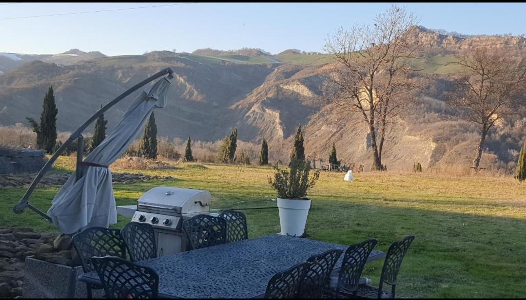 Cristallo Private Double Room & Ensuite Open Space Bathroom With Views Fontanelice Exterior foto